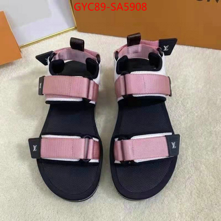 Women Shoes-LV,wholesale imitation designer replicas , ID: SA5908,$: 89USD