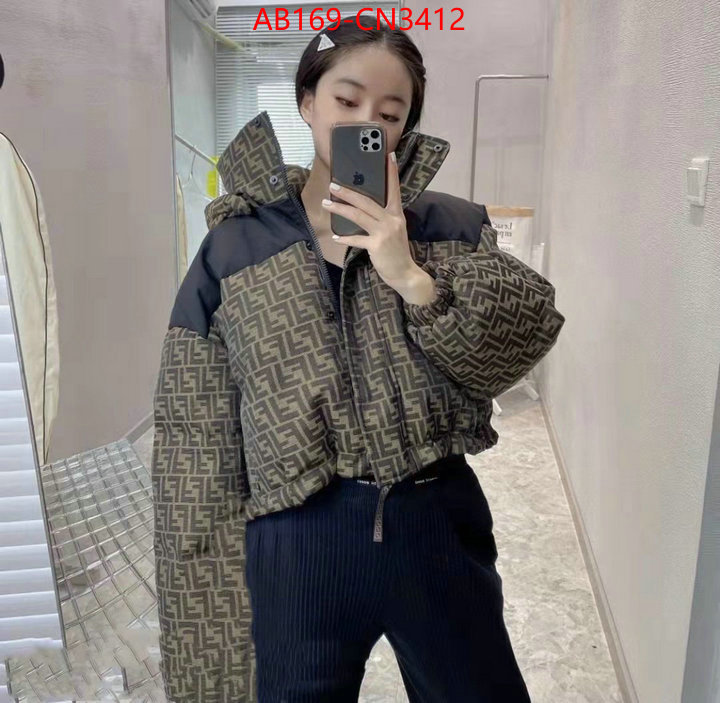 Down jacket Women-Fendi,where could you find a great quality designer , ID: CN3412,$: 169USD