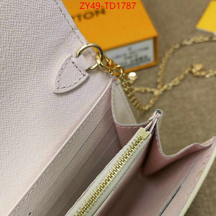 LV Bags(4A)-Wallet,ID: TD1787,$: 49USD