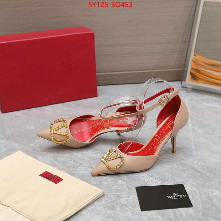 Women Shoes-Valentino,aaaaa+ class replica , ID: SO453,$: 125USD