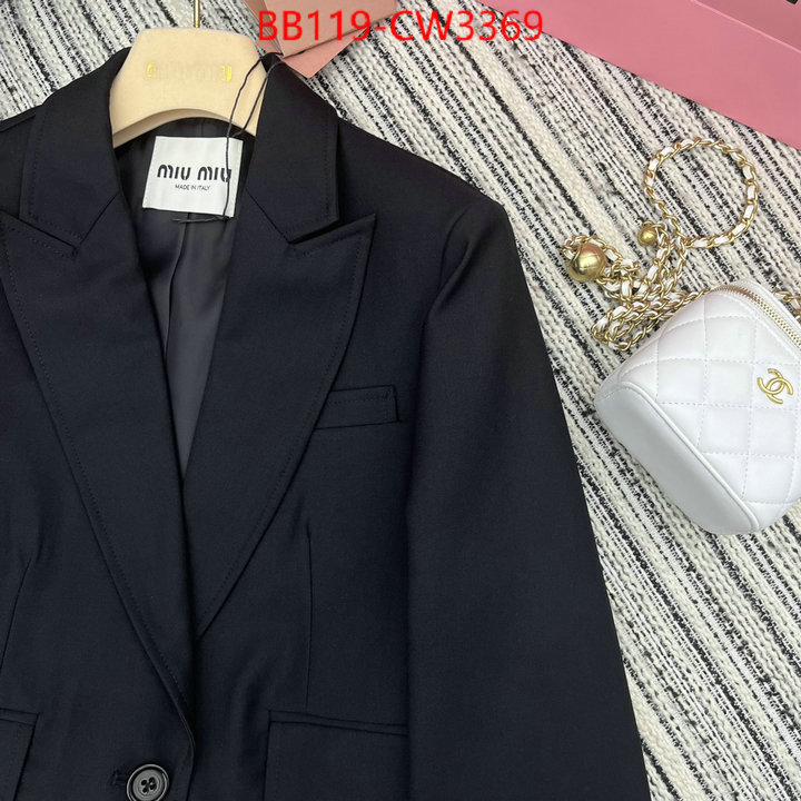 Clothing-MIU MIU,best wholesale replica , ID: CW3369,$: 119USD