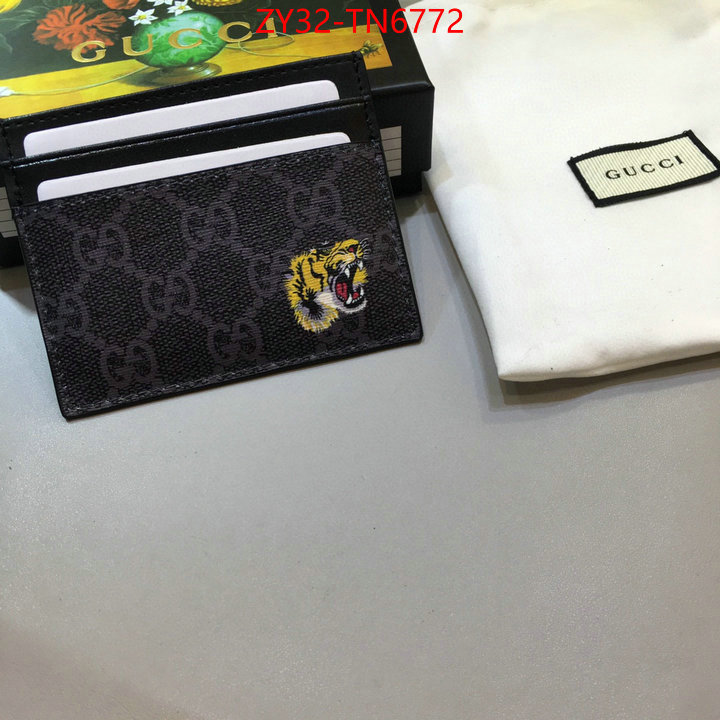 Gucci Bags(4A)-Wallet-,ID: TN6772,$: 32USD