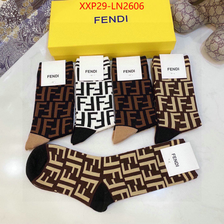 Sock-Fendi,buy 1:1 , ID: LN2606,$: 29USD