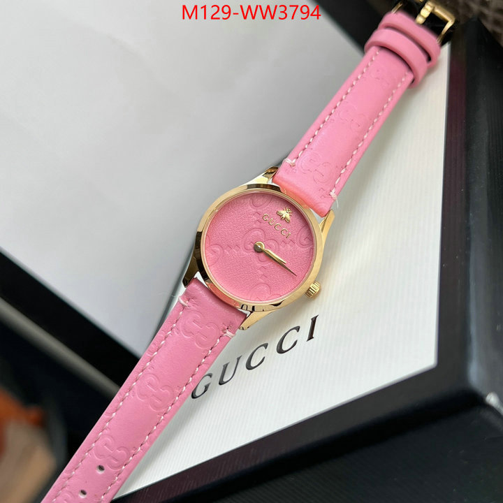 Watch(4A)-Gucci,replica wholesale , ID: WW3794,$: 129USD