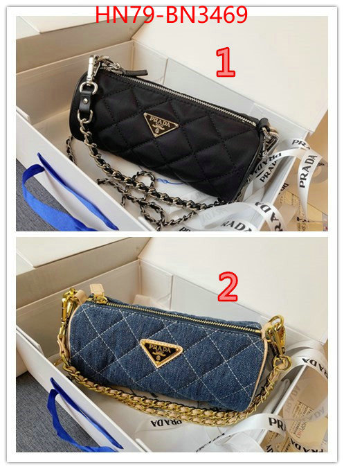 Prada Bags(4A)-Handbag-,buy the best high quality replica ,ID: BN3469,$: 79USD