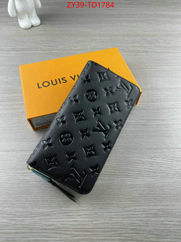 LV Bags(4A)-Wallet,ID: TD1784,$: 39USD