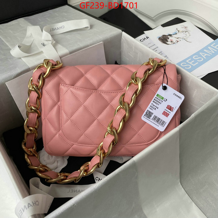 Chanel Bags(TOP)-Diagonal-,ID: BD1701,$: 239USD