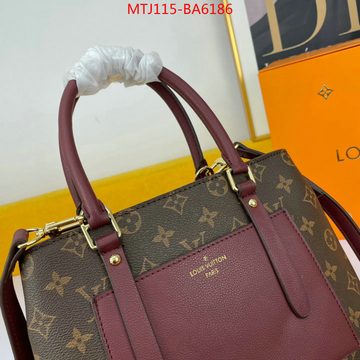 LV Bags(4A)-Handbag Collection-,ID: BA6186,$: 115USD