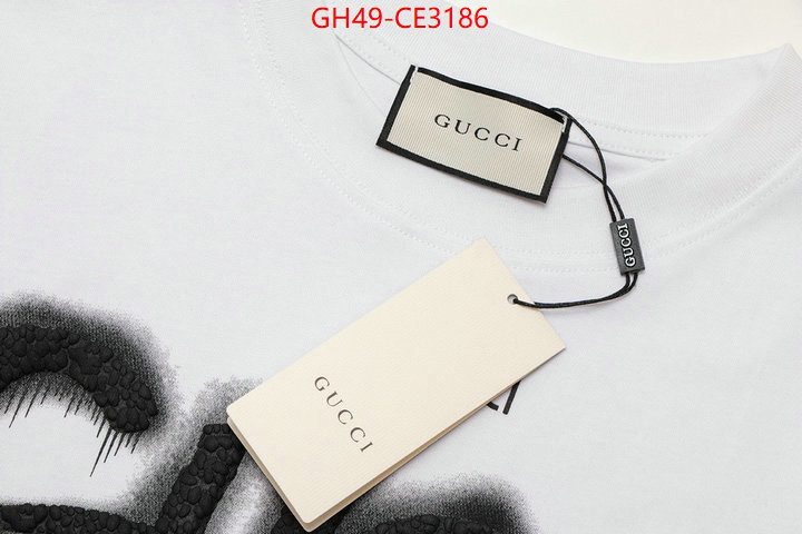 Clothing-Gucci,online store , ID: CE3186,$: 49USD