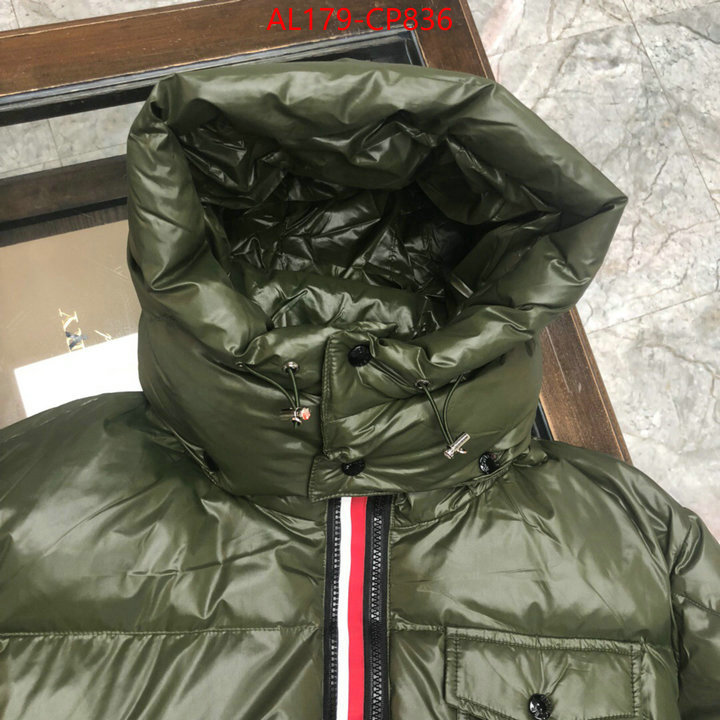 Down jacket Men-Moncler,best capucines replica , ID: CP836,$:179USD