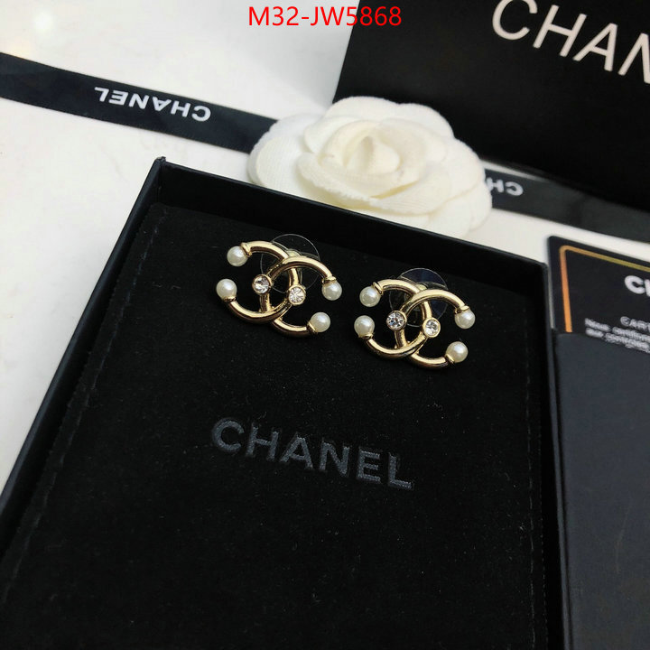 Jewelry-Chanel,online , ID: JW5868,$: 32USD