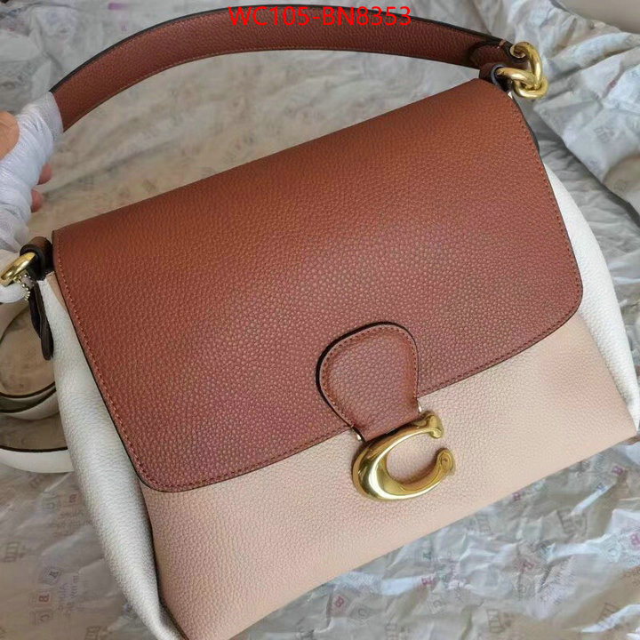 Coach Bags(4A)-Handbag-,sell online luxury designer ,ID: BN8353,$: 105USD