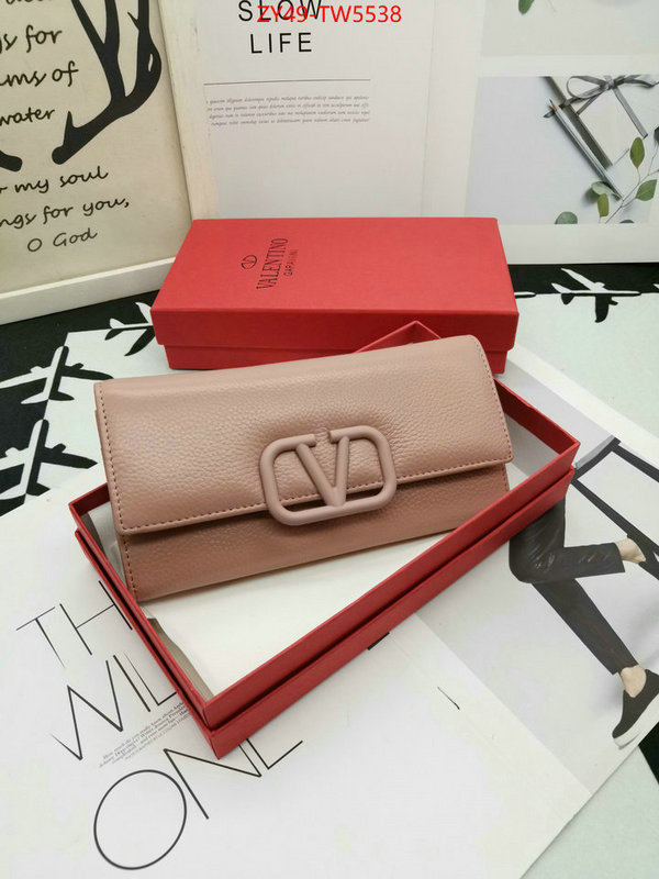 Valentino Bags(4A)-Wallet,quality replica ,ID: TW5538,$: 49USD