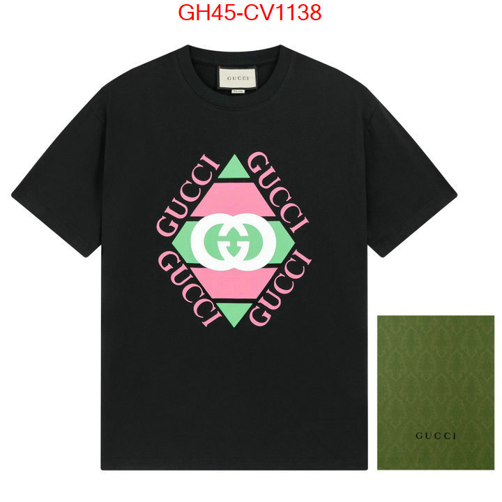 Clothing-Gucci,where to buy the best replica , ID: CV1138,$: 45USD