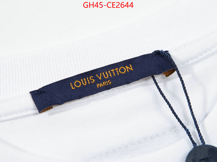 Clothing-LV,replica aaaaa+ designer , ID: CE2644,$: 45USD