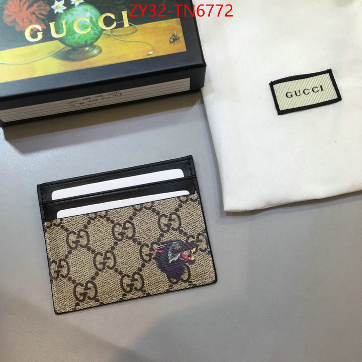 Gucci Bags(4A)-Wallet-,ID: TN6772,$: 32USD