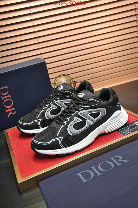 Men shoes-Dior,only sell high quality , ID: SO406,$: 125USD