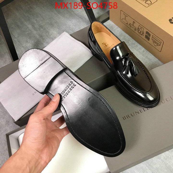 Men Shoes-Brunello Cucinelli,replica how can you , ID: SO4758,$: 189USD