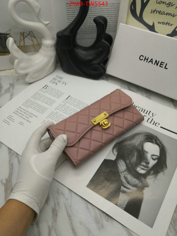 Chanel Bags(4A)-Wallet-,ID: TW5543,$: 49USD