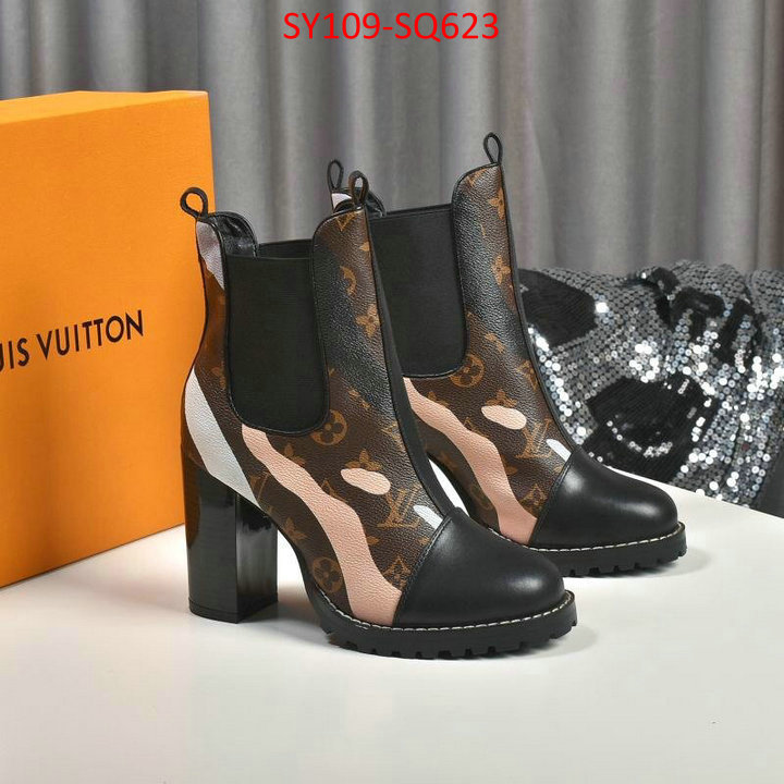 Women Shoes-LV,wholesale imitation designer replicas , ID:SQ623,$: 109USD