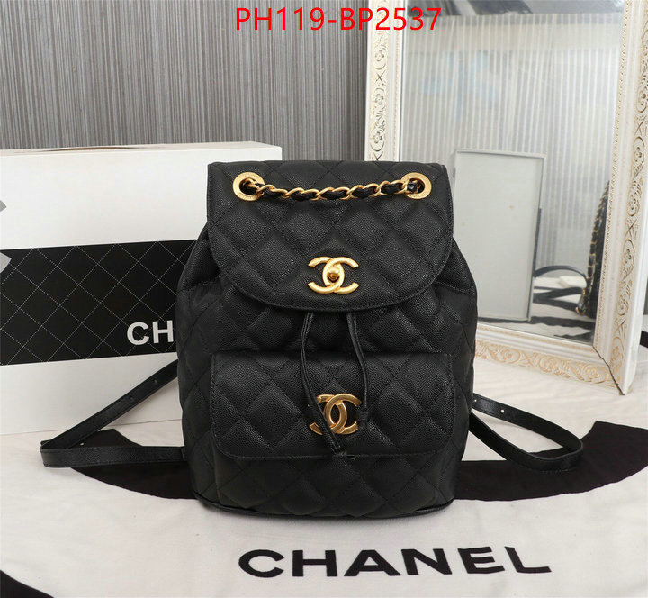 Chanel Bags(4A)-Backpack-,ID: BP2537,$: 119USD