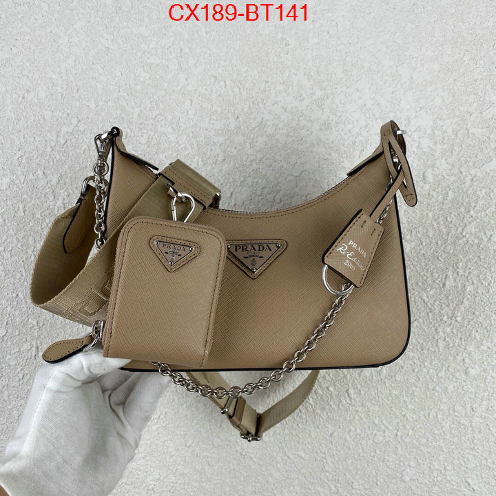 Prada Bags(TOP)-Re-Edition 2005,ID: BT141,$:189USD