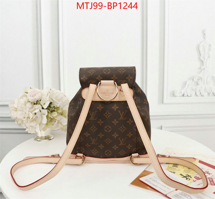 LV Bags(4A)-Backpack-,1:1 replica wholesale ,ID: BP1244,$: 99USD