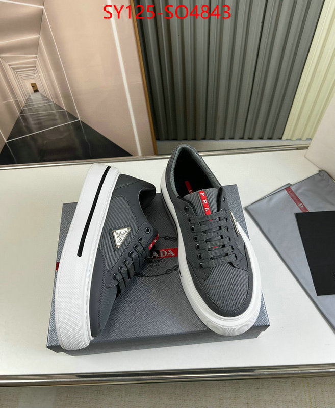 Men Shoes-Prada,replica every designer , ID: SO4843,$: 125USD