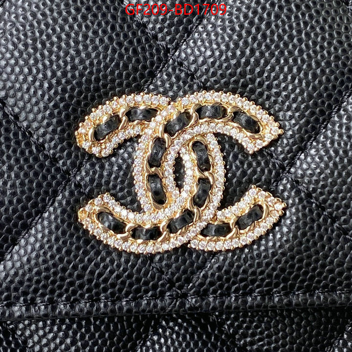 Chanel Bags(TOP)-Diagonal-,ID: BD1709,$: 209USD