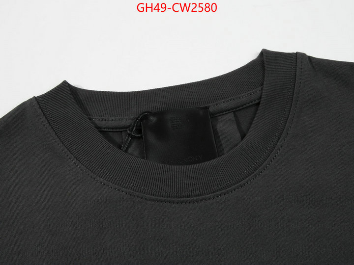 Clothing-Givenchy,brand designer replica ,ID: CW2580,$: 49USD