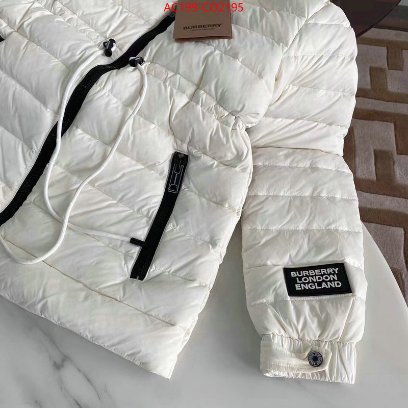 Down jacket Women-Burberry,replica online , ID: CO2195,$: 199USD