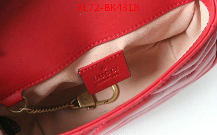 Gucci Bags(4A)-Marmont,fashion designer ,ID: BK4318,$: 72USD