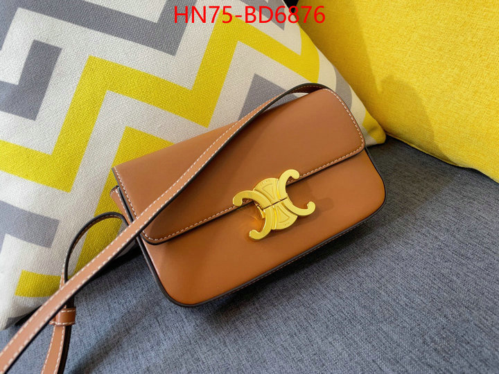 CELINE Bags(4A)-Triomphe Series,shop designer replica ,ID: BD6876,$: 75USD