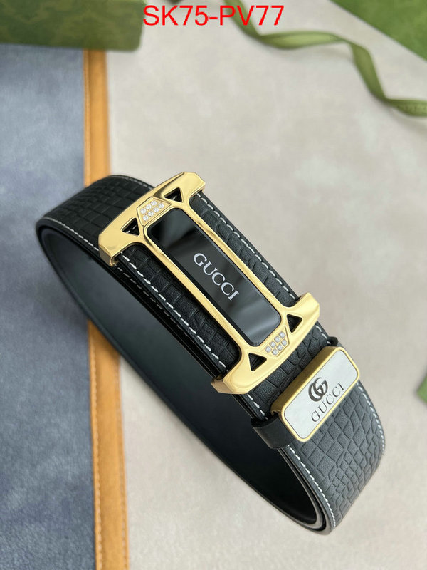 Belts-Gucci,best website for replica , ID: PV77,$: 75USD