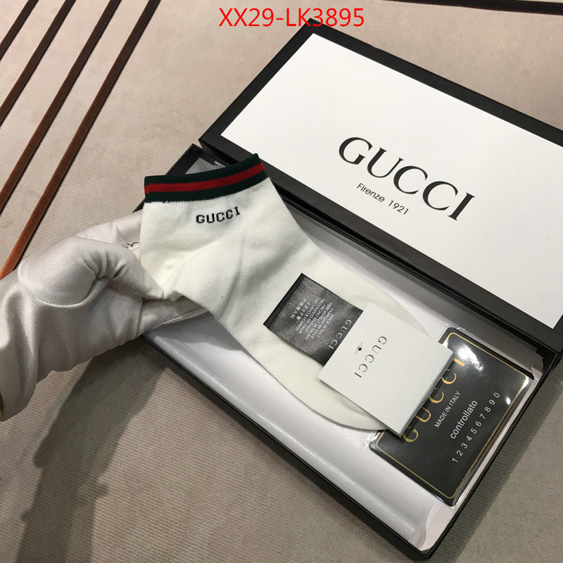 Sock-Gucci,the quality replica , ID: LK3895,$:29USD