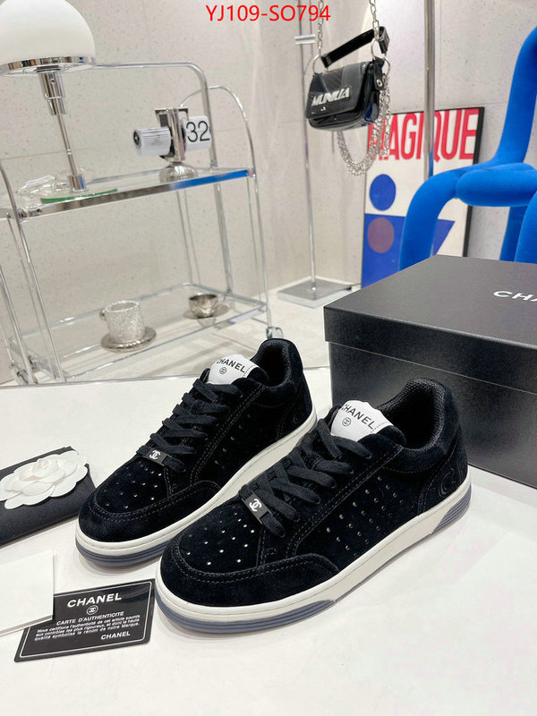 Women Shoes-Chanel,where to buy the best replica , ID: SO794,$: 109USD