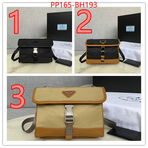 Prada Bags(TOP)-Diagonal-,ID: BH193,$:165USD