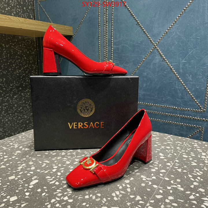 Women Shoes-Versace,how to find designer replica , ID: SW3917,$: 129USD