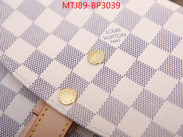 LV Bags(4A)-Backpack-,2023 aaaaa replica 1st copy ,ID: BP3039,$: 89USD