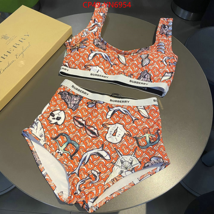 Swimsuit-Burberry,mirror quality , ID: YN6954,$: 49USD