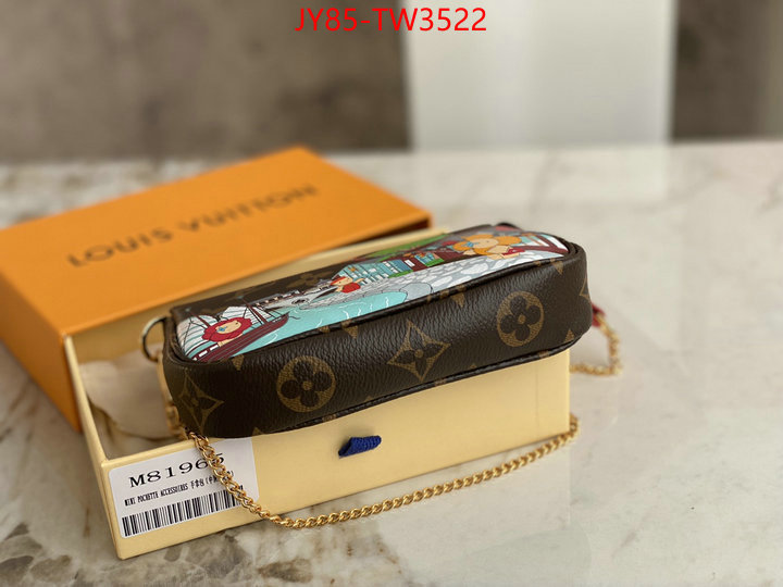 LV Bags(TOP)-Wallet,ID: TW3522,$: 85USD