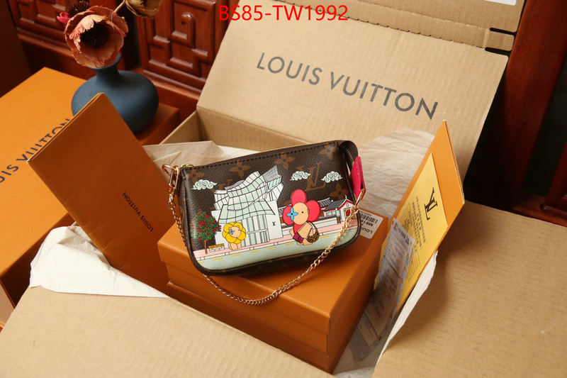 LV Bags(TOP)-Wallet,ID: TW1992,$: 85USD