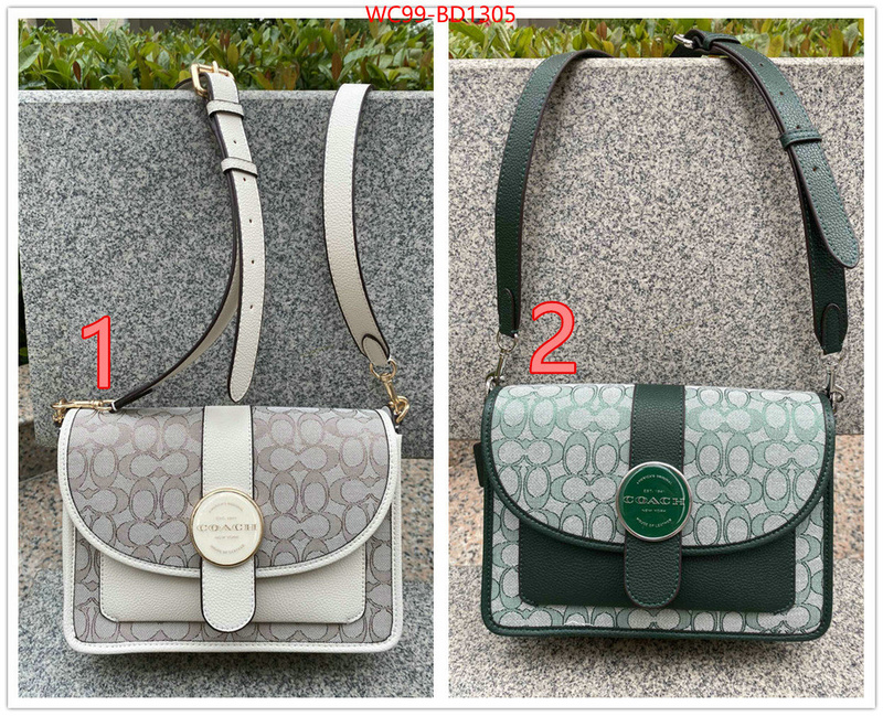 Coach Bags(4A)-Diagonal,best replica 1:1 ,ID: BD1305,$: 99USD