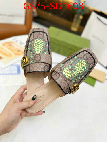 Women Shoes-Gucci,top sale , ID: SD1608,$: 75USD