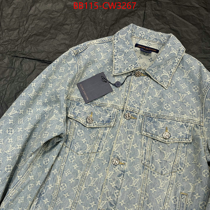 Clothing-LV,knockoff highest quality , ID: CW3267,$: 115USD