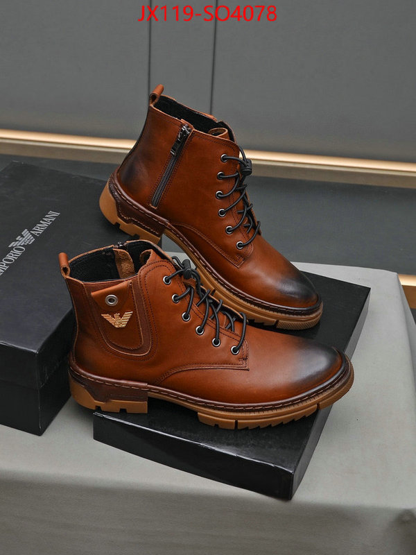 Men Shoes-Armani,high quality , ID: SO4078,$: 119USD
