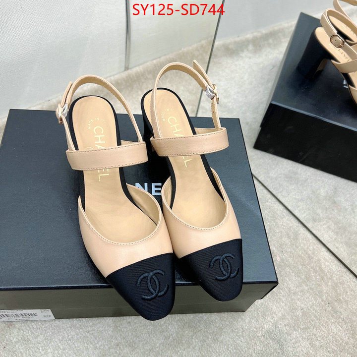 Women Shoes-Chanel,best replica quality , ID: SD744,$: 125USD