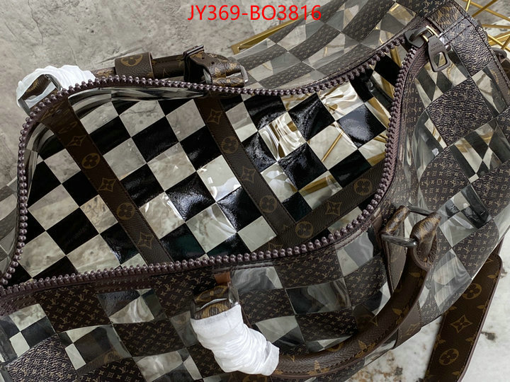 LV Bags(TOP)-Keepall BandouliRe 45-50-,ID: BO3816,$: 369USD