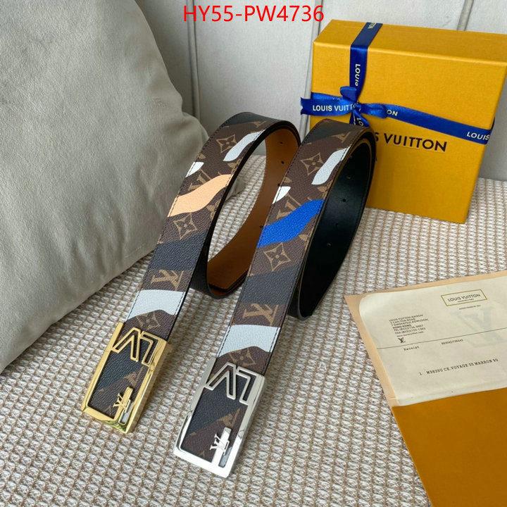 Belts-LV,wholesale replica , ID: PW4736,$: 55USD