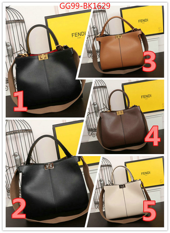 Fendi Bags(4A)-Peekaboo,what is a 1:1 replica ,ID: BK1629,$:99USD